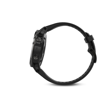 Garmin Fenix 5 Sapphire Performer Bundle - Black with Black Band