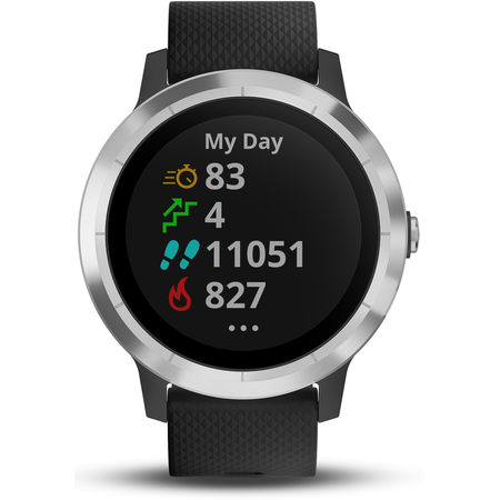 Garmin vívoactive 3 GPS Smartwatch - Black & Stainless