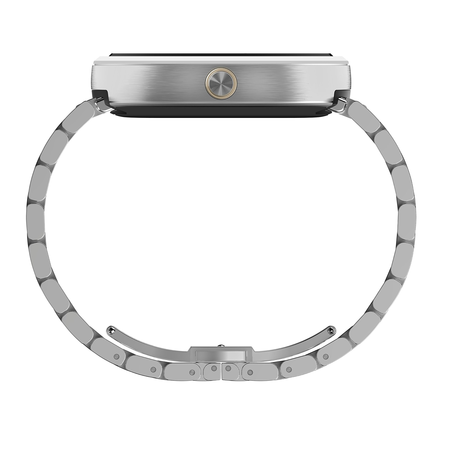 Motorola 1.56-Inch Moto 360 Smartwatch 23mm for Android and iphone - Light Metal (Discontinued by Manufacturer)