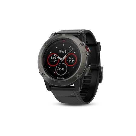Garmin Fenix 5X Sapphire - Slate Gray with Black Band