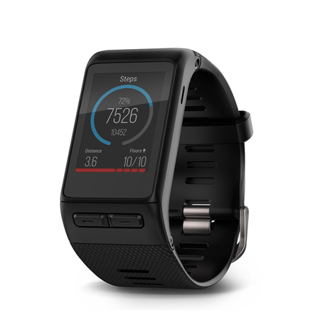 Garmin Vivoactive HR GPS Smart Watch, WW, Regular Fit - Black