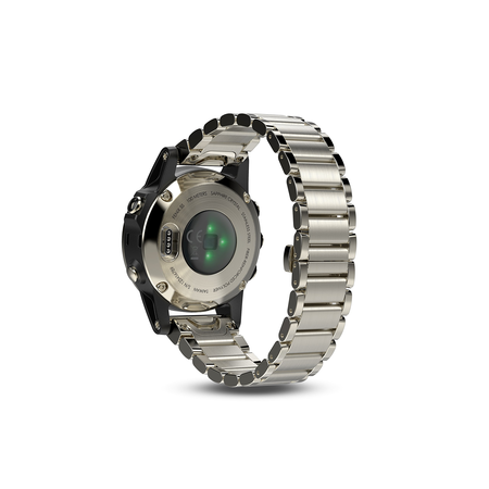 Garmin Fenix 5S Sapphire - Champagne with Metal Band