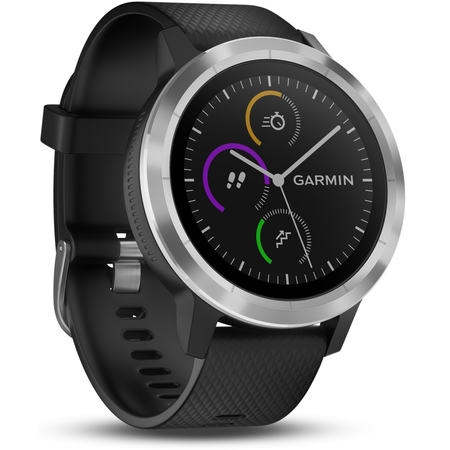 Garmin vívoactive 3 GPS Smartwatch - Black & Stainless