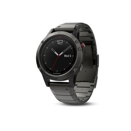 Garmin Fenix 5X Sapphire - Slate Gray with Black Band