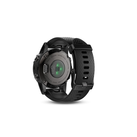 Garmin Fenix 5S Sapphire - Black with Black Band