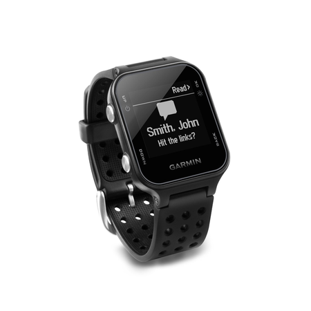 Garmin Approach S20 (Black) Golf GPS Watch with PlayBetter USB Car Charge Adapter | Activity Tracker, Smart Notifications & 40,000+ Worldwide Courses