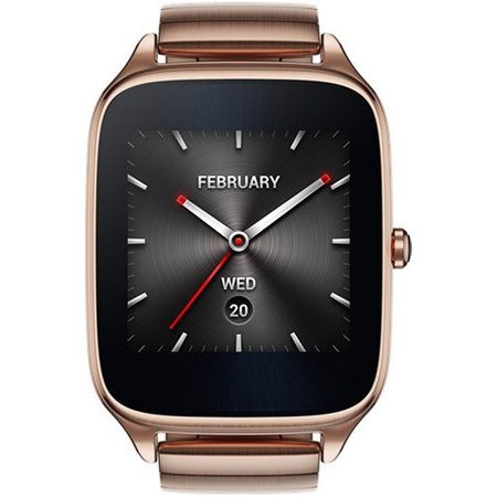 Asus ZenWatch 2 Smartwatch 1.63" Stainless Steel - Gold/Gold SS Band (Certified Refurbished)