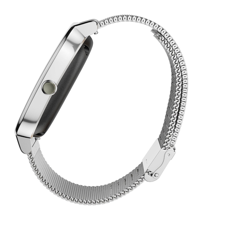 ASUS ZenWatch 2 Smartwatch 1.45" Stainless Steel - Silver/Silver Metal Band (Certified Refurbished)