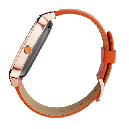 ASUS ZenWatch 2 Smartwatch 1.45" Stainless Steel - Silver/Khaki Leather Band (Certified Refurbished)