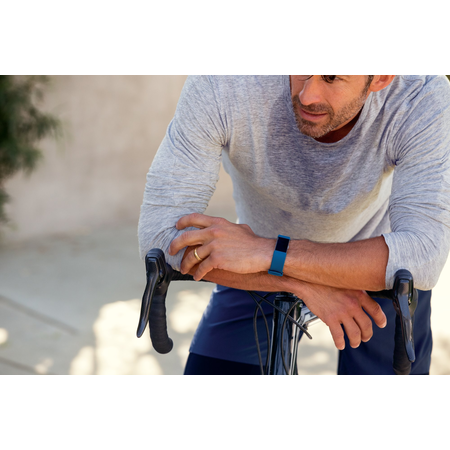 Fitbit Charge 2 Heart Rate + Fitness Wristband, Blue, Large (US Version)