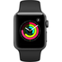 Apple Watch Series 3 - GPS - Space Gray Aluminum Case with Black Sport Band - 38mm