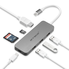 USB C Hub ANNBOS A030CH7 Multiport Adapter Aluminum 7-Port
