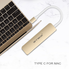 USB C Hub ANNBOS A030EH8 Multiport Adapter Aluminum 4-Port
