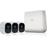Arlo Pro by NETGEAR Security System with Siren – 3 Rechargeable Wire-Free HD Cameras with Audio, Indoor/Outdoor, Night Vision (VMS4330)