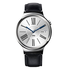 Huawei Watch Stainless Steel with Black Suture Leather Strap (U.S. Warranty)