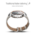 ASUS WI503Q-SL-BG ZenWatch 3 1.39-Inch Amoled Smart Watch with Beige Leather Strap (Certified Refurbished)