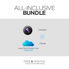 Zmodo Wireless Two-Way Audio Security Camera & 6-Month Cloud Storage - All Inclusive Bundle - Smart HD WiFi IP Cameras with Night Vision