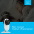 YI Home Camera, Wi-Fi IP Indoor Security System with Motion Detection, Night Vision for Baby / Pet / Front Porch Monitor - Cloud Service Available (White)