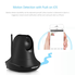 KEEKOON HD 1080P IP Camera Wireless WiFi Baby Pet Monitor Plug/Play Pan/Tilt 2-Way Audio Night Vision Home Security Surveillance Camera (Black)