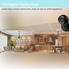 Wansview Home Security Camera, 720P WiFi Wireless IP Camera for Baby /Elder/ Pet/Nanny Monitor with Night Vision K2 4Pack (Black)