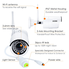 ZOSI 4CH All-in-One 960P WIFI NVR with 10” LCD Monitor Wireless Security Camera System with 4 Waterproof Indoor Outdoor 100ft Night Vision Video Surveillance Camera Plug and Play 500G Hard Drive