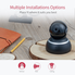 YI Dome Camera 1080p HD Pan / Tilt / Zoom Wireless IP Security Surveillance System Night Vision - Cloud Service Available (Black)
