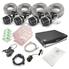 EZVIZ 4K UltraHD 8MP Outdoor IP PoE Surveillance System, 4 Weatherproof UHD EXIR Security Cameras, 4 Channel 2TB NVR Storage, 100ft Night Vision, Smart Video Analytics, Customizable Motion Detection