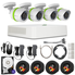 EZVIZ FULL HD 1080p Outdoor Surveillance System, 4 Weatherproof HD Security Cameras, 8 Channel 1TB DVR Storage, 100ft Night Vision, Customizable Motion Detectionv