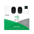 Arlo Pro by NETGEAR Security System with Siren – 2 Rechargeable Wire-Free HD Cameras with Audio, Indoor/Outdoor, Night Vision (VMS4230)