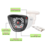 TMEZON HD CCTV Security Camera 960H Home Security Day/Night Waterproof Outdoor Camera 800TVL 30 IR-LEDs 3.6mm Wide Angle Lens