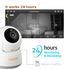Faleemi 720P Pan/Tilt Wireless WiFi IP Camera, Home Security Surveillance Video Camera with Two Way Audio, Night Vision for Baby/Elder/Pet/Nanny/Office Monitor FSC776W (White)