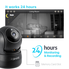 Faleemi 720P Pan/Tilt Wireless WiFi IP Camera, Home Security Surveillance Video Camera (Black)