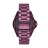 Micheal Kors Women's 'Bradshaw' Quartz Stainless Steel Casual Watch, Color:Purple (Model: MKT5017)