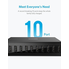 Anker 60W 10-Port USB Wall Charger, PowerPort 10 for iPhone X / 8/ 7 / 6s / Plus, iPad Pro / Air 2 / mini, Galaxy S7 / S6 / Edge / Plus, Note 5 / 4, LG, Nexus, HTC and More