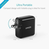 Anker 2-Port 24W USB Wall Charger PowerPort 2 with PowerIQ for iPhone X/ 8/ 7 / 6s / Plus, iPad Air 2 / mini 3, Galaxy S Series, Note Series, LG, Nexus, HTC and More