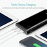 Anker Astro E7 26800mAh Ultra-High Capacity 3-Port 4A Compact Portable Charger External Battery Power Bank with PowerIQ Technology for iPhone, iPad, Nintendo Switch and More