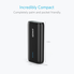 [Upgraded to 6700mAh] Anker Astro E1 Candy-Bar Sized Ultra Compact Portable Charger, External Battery Power Bank, with High-Speed Charging PowerIQ Technology (Black)
