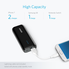 [Upgraded to 6700mAh] Anker Astro E1 Candy-Bar Sized Ultra Compact Portable Charger, External Battery Power Bank, with High-Speed Charging PowerIQ Technology (Black)