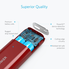 [Upgraded to 6700mAh] Anker Astro E1 Candy-Bar Sized Ultra Compact Portable Charger, External Battery Power Bank, with High-Speed Charging PowerIQ Technology