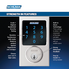 Schlage Z-Wave Connect Century Touchscreen Deadbolt with Built-In Alarm, Works with Amazon Alexa via SmartThings, Wink or Iris,  Bright Chrome, BE469 CEN 625