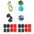 Lifelimit Accessories Starter Kit for Gopro Hero 6/fusion/5/Session/4/3/2/HD/HERO+ (Wi-Fi Enabled) Silver Cameras SJ4000 /5000/ 6000 /AKASO/ APEMAN/ DBPOWER/ And Sony Sports DV and More
