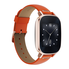 ASUS ZenWatch 2 Rose Gold with Orange Leather Strap 37mm Smart Watch with Quick Charge Battery, 4GB Storage, 1.45-inch AMOLED Gorilla Glass 3 TouchScreen, IP67 Water Resistant