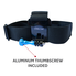 Head Strap Mount for GoPro Cameras - Headband Harness + Aluminum Thumbscrew - Fits ALL Go Pro Hero Models, HERO4, HERO3+ Black Edition, HERO3, HERO2, HERO1, HD & SJ4000 etc.