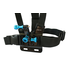Chest Mount Harness for GoPro Cameras - Adjustable Body Strap Rig + 3-Way Adjustment Base with Aluminum Thumbscrew Kit - Fits ALL Go Pro Hero Models, HERO4, HERO3+ Black Edition