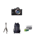 Sony a7R III 42.4MP Full-frame Mirrorless Interchangeable-Lens Camera AmazonBasics Travel Bundle