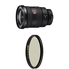 Sony SEL1635GM 16-35mm f/2.8-22 Zoom Camera Lens, Black  and Circular Polarizer Lens - 82 mm