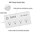 ANNBOS WiFi Outlet Smart Plug Compatible with Alexa, Google home