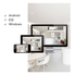 ANNBOS IP Camera Wireless Wifi 720P HD Night Vision Home Surveillance Security Alarm System