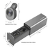 ANNBOS Wireless Earbuds, Proker Cordless Bluetooth headphone