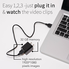 ANNBOS Wifi Spy Camera Full 1080P Motion Detection Mini USB Wall Charger Adapter Camera Security with Internal 32GB SD Card